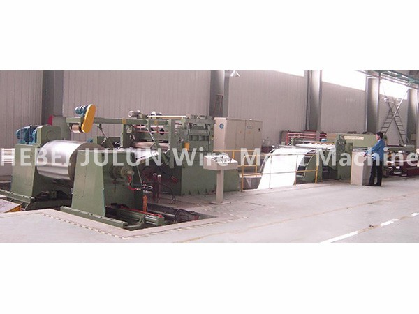 Automatic Steel Sheet Straightening Flatting and Cutting Machine